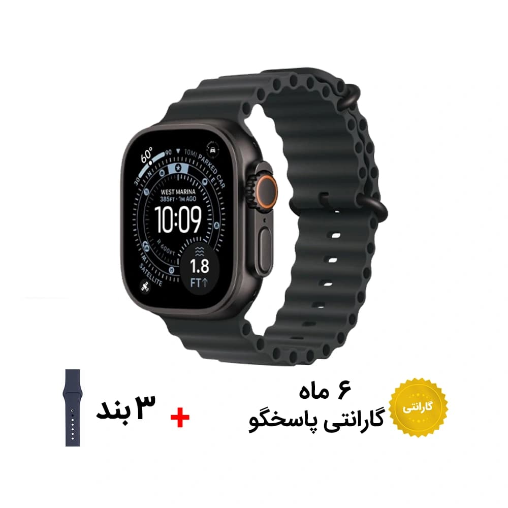 ساعت هوشمند HW-W13 Ultra با 3 بند — تصویر ۷