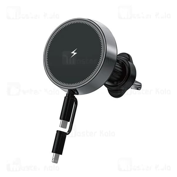 هولدر و شارژ وایرلس دریچه کولری هوشمند بیوا Biva WLC-18 توان 15 وات — تصویر ۴