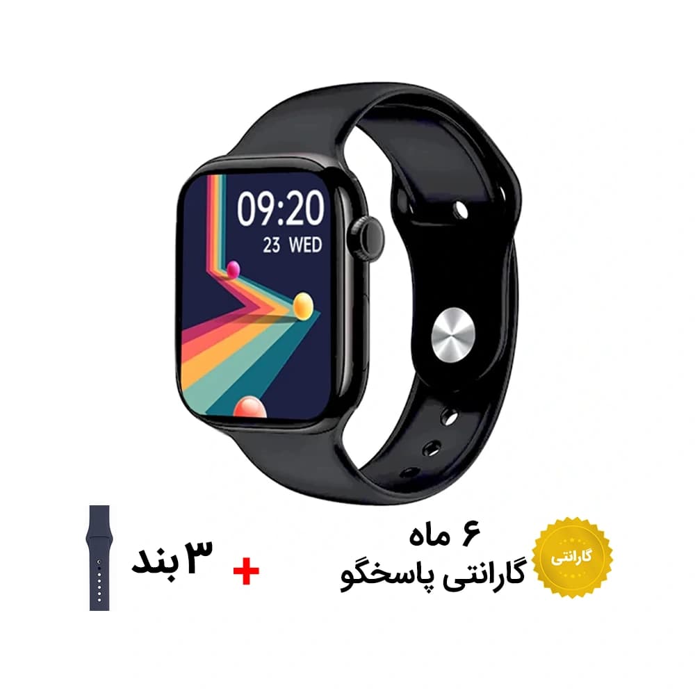 ساعت هوشمند ویسمی Wisme 10 mini با 3 بند — تصویر ۳