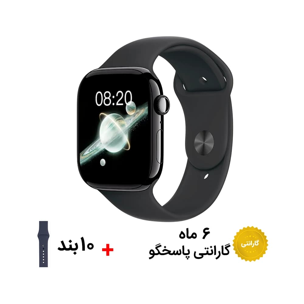 ساعت هوشمند ویسمی X35 Max با 10 بند — تصویر ۳