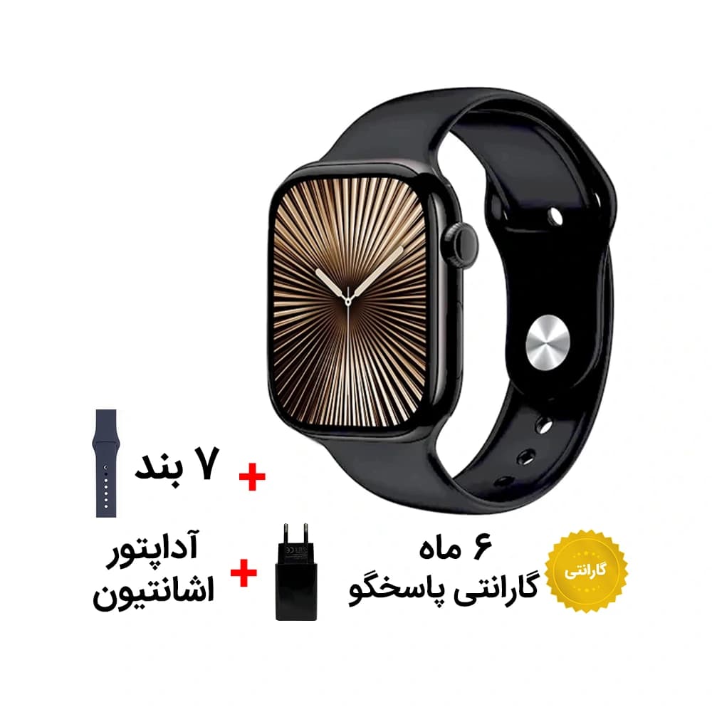 ساعت هوشمند اپل واچ KW30 Max با 7 بند — تصویر ۵