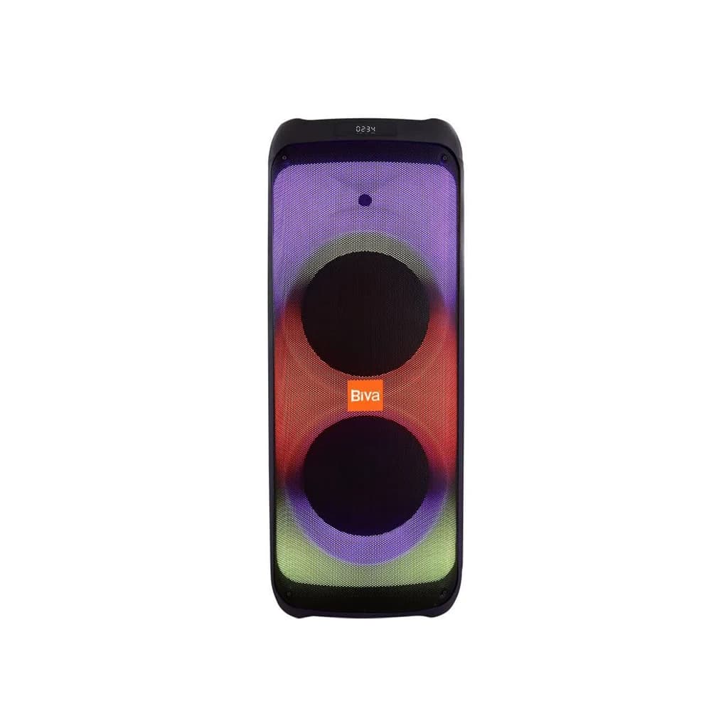 اسپیکر بلوتوثی بیوا Biva Party Box 1200 توان 1200 وات رم و فلش خور — تصویر ۲