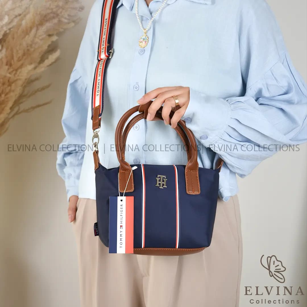 کیف دخترانه شیک نیلا طرح تامیTOMMY دستی دوشی