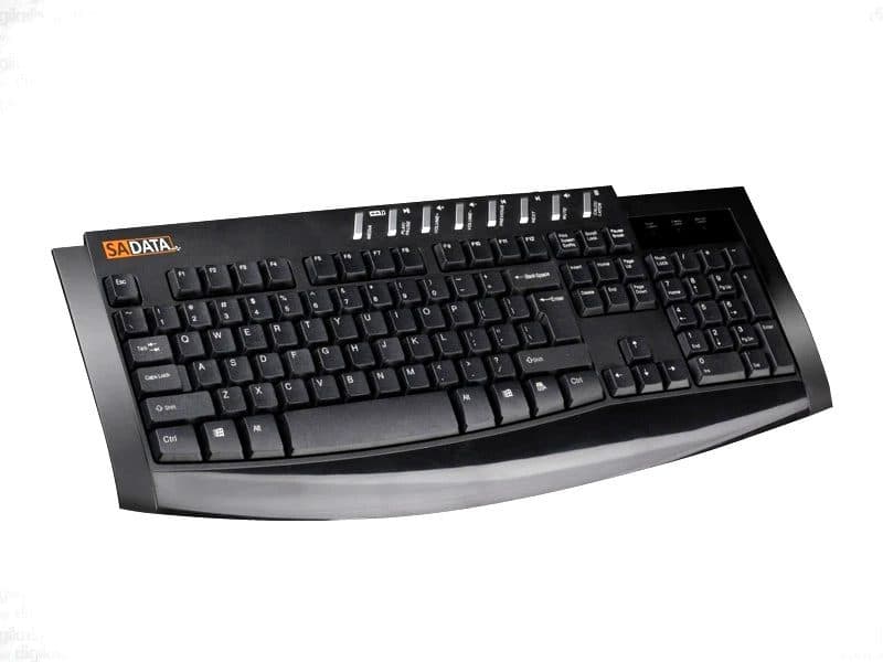 کیبورد باسیم سادیتا KM-2000 ا SADATA KM-2000 Wired Keyboard کد 2421 — تصویر ۵