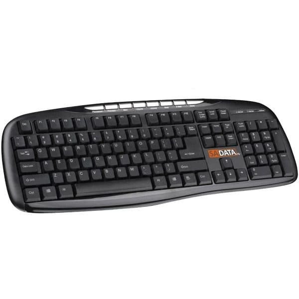 کیبورد سیم دار سادیتا KM-8000 ا SADATA KM-8000 Wired Keyboard کد 2422 — تصویر ۵
