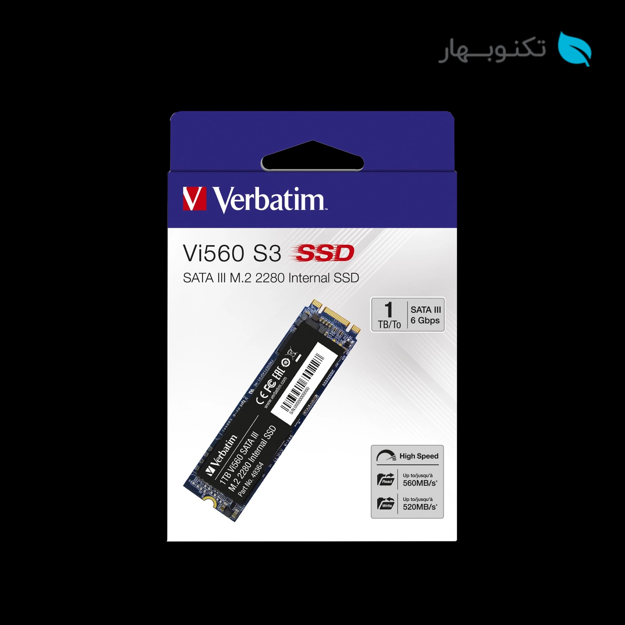 اس اس دی Verbatim مدل Vi560 S3 (1TB)