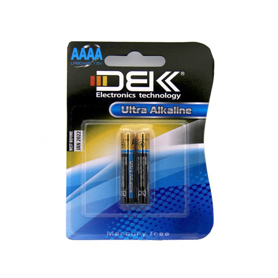باطری اولترا آلکالاین DBK سایز AAAA مدل ultra alkaline بسته 2 عددی کد 3376 — تصویر ۳