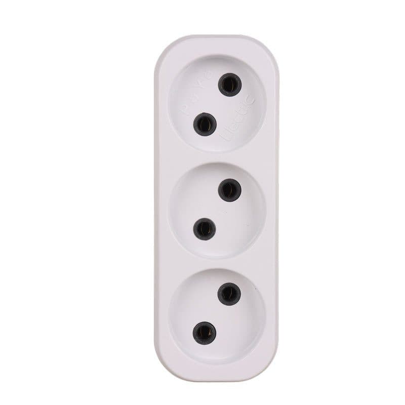 سه راهی دو شاخه دار دیواری پایا الکتریک Paya Electric کد 8131 — تصویر ۲