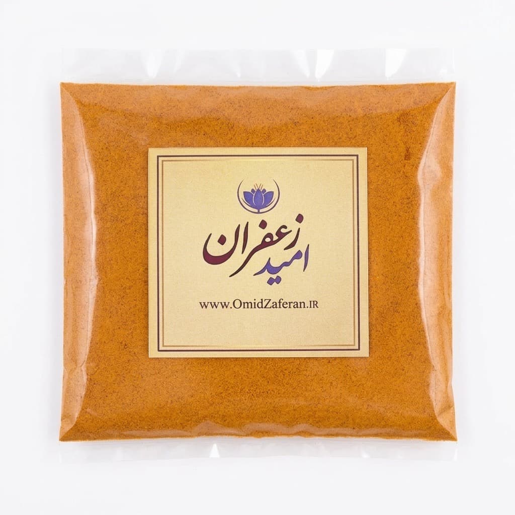پودر زردچوبه نرم خالص 40 گرم