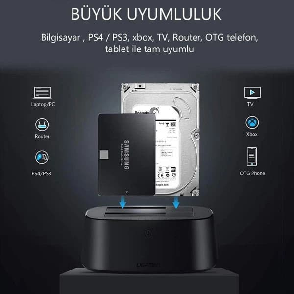 داک استیشن هارد یوگرین CM198 مدل 50857 کد 8780 — تصویر ۵
