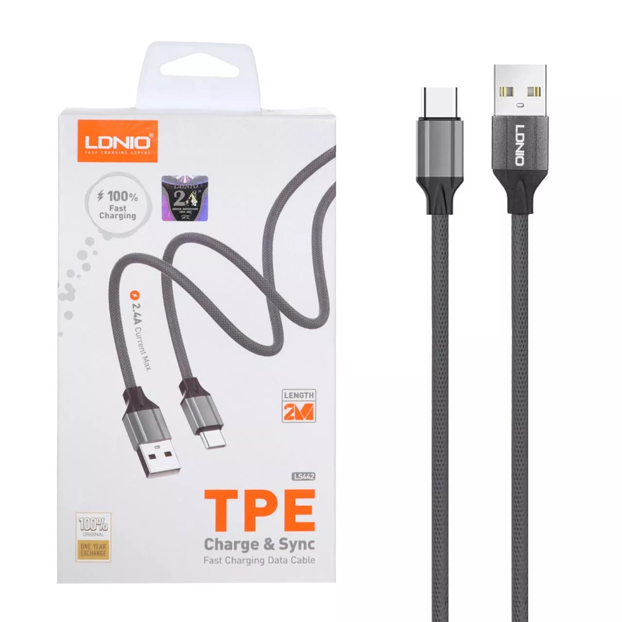 کابل Ldnio مدل LS442 به طول 2 متر کد 8805