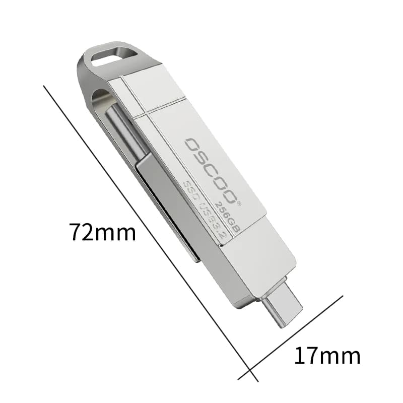 اس اس دی فلش اوسکو OSCOO SU001 ظرفیت 256 گیگابایت کد 8614 — تصویر ۳