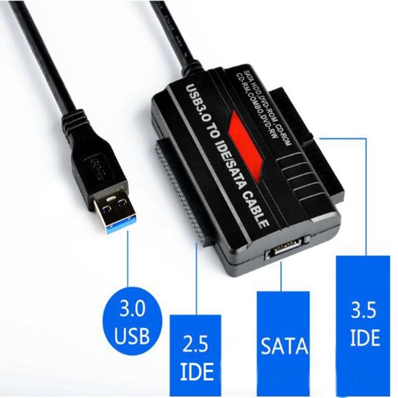 مبدل USB 3.0 به SATA/IDE کی نت مدل K-COU30IDE کد 8959 — تصویر ۳