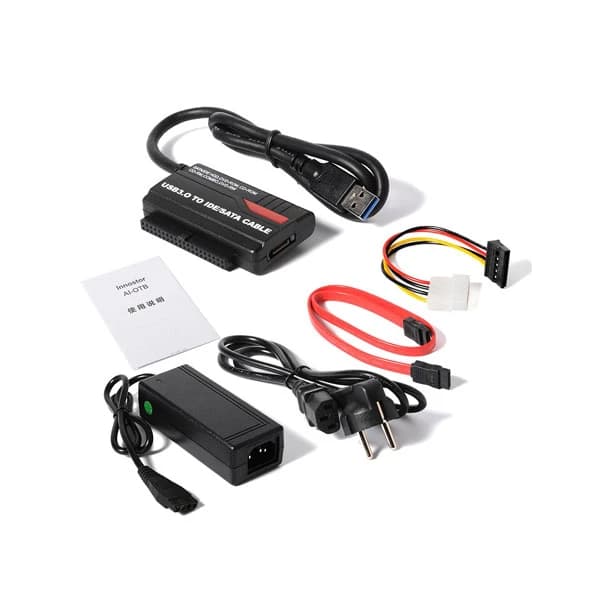 مبدل USB 3.0 به SATA/IDE کی نت مدل K-COU30IDE کد 8959 — تصویر ۲