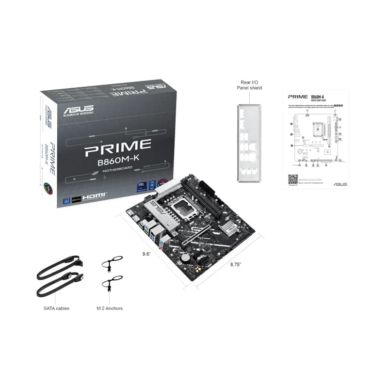 مادربرد ایسوس PRIME B860M-K DDR5 — تصویر ۱۱