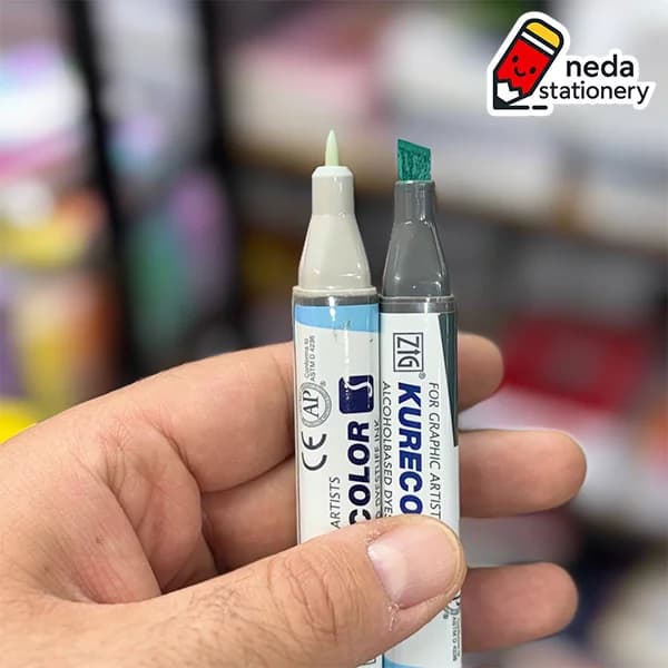 ماژیک طراحی کیوکالر ۲ سر ( راندو ) — تصویر ۳