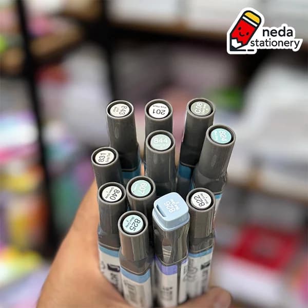 ماژیک طراحی کیوکالر ۲ سر ( راندو )