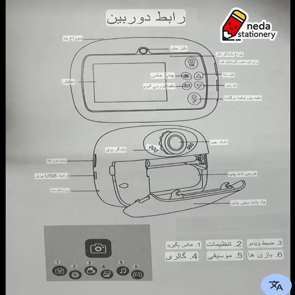 دوربین فانتزی چاپ فوری — تصویر ۸
