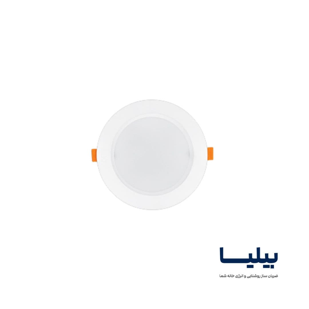 چراغ سقفی توکار دایره ای 12 وات سولاریس پارس شعاع توس — تصویر ۹