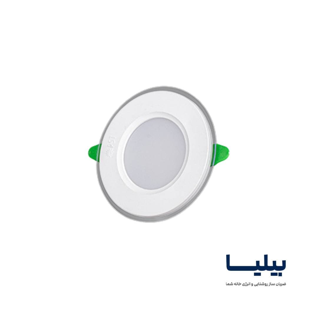 چراغ سقفی توکار دایره ای 9 وات پرو گلاریس پارس شعاع توس — تصویر ۷