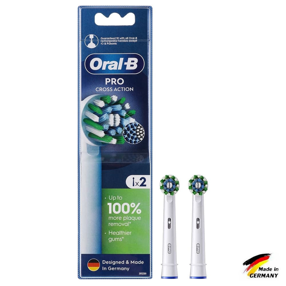 سَری مسواک برقی اورال بی pro cross action 2 pcs — تصویر ۷