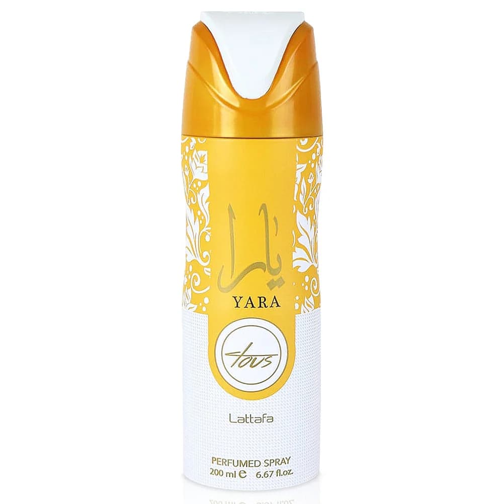 اسپری دئودورانت خوشبو کننده بدن یارا توس لطافه 200 میل — تصویر ۲