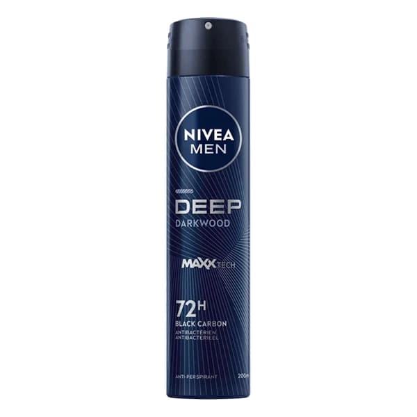 اسپری ضد تعریق مردانه DEEP BLACK CARBON نیوا حجم 200 میل — تصویر ۲
