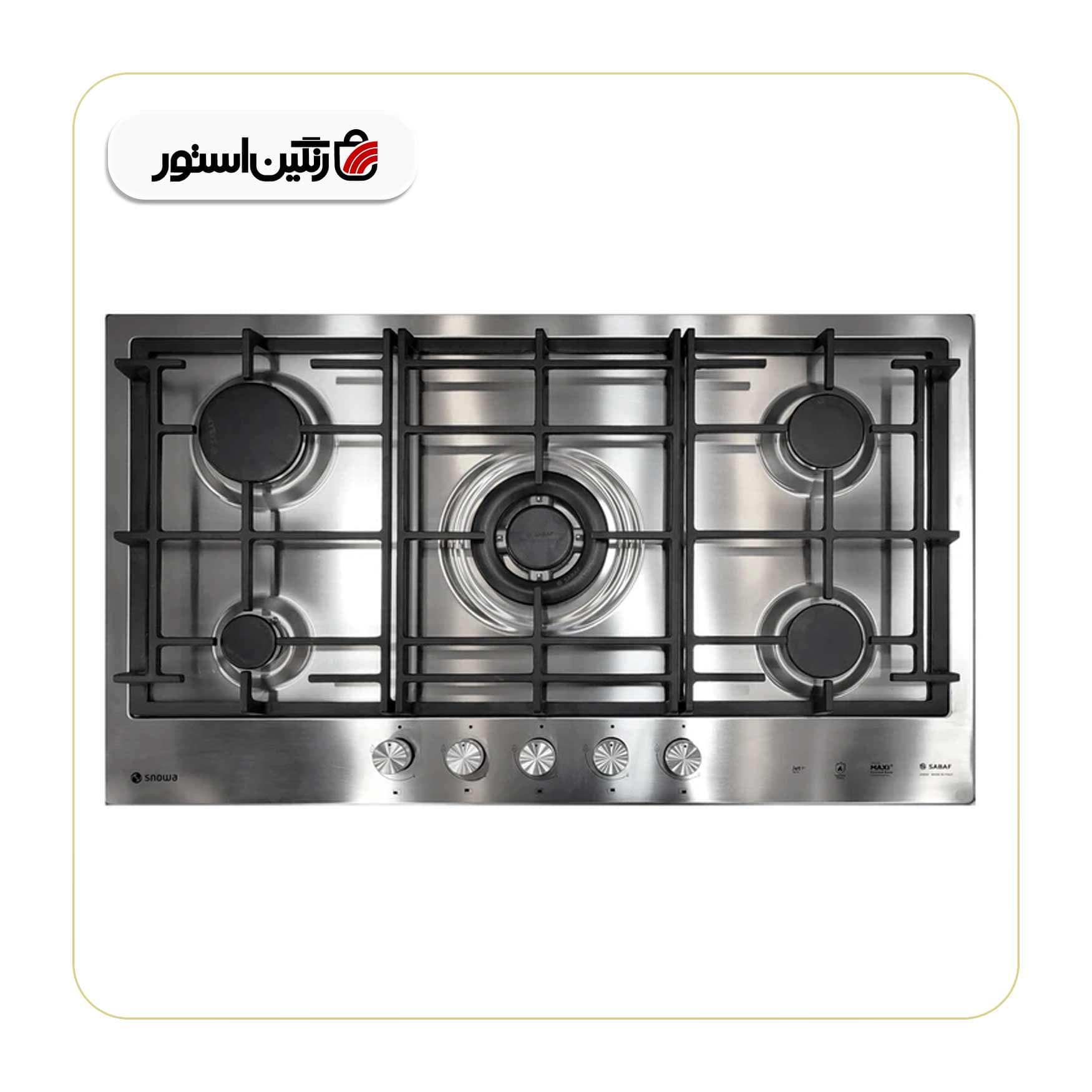 اجاق گاز صفحه ای اسنوا مدل SS-195100 — تصویر ۱۲