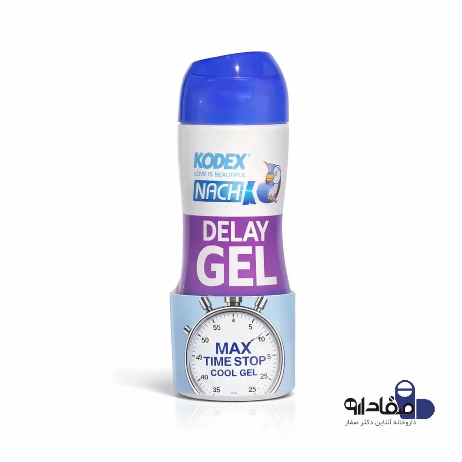 ژل تاخیری ناچ کدکس مدل max time وزن 60 گرم | Kodex max time Delay Gel — تصویر ۳