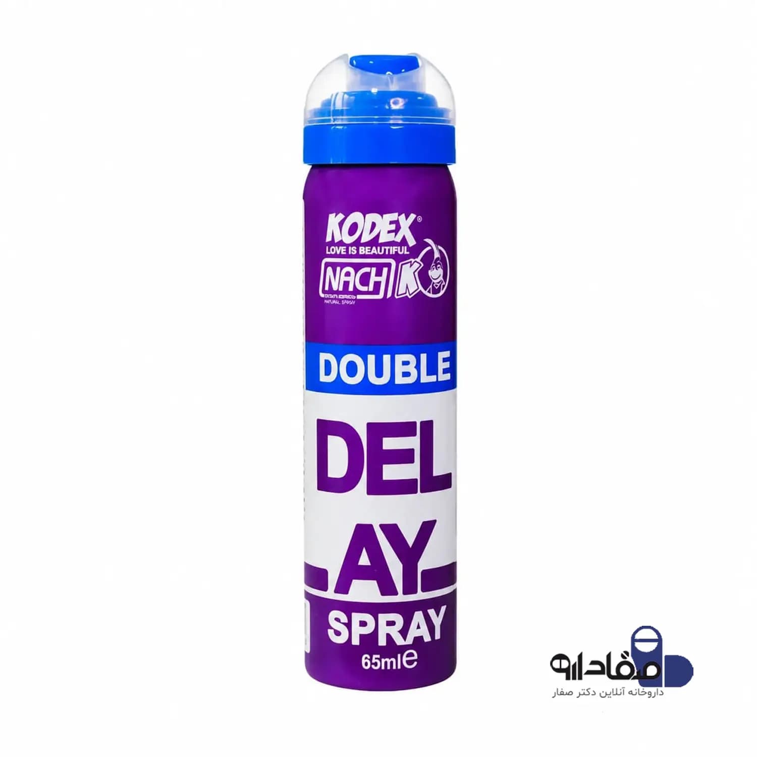 اسپری تاخیری کدکس مدل دابل دیلی 65 میلی لیتر | Kodex Double Dely Spray 65 ml — تصویر ۲