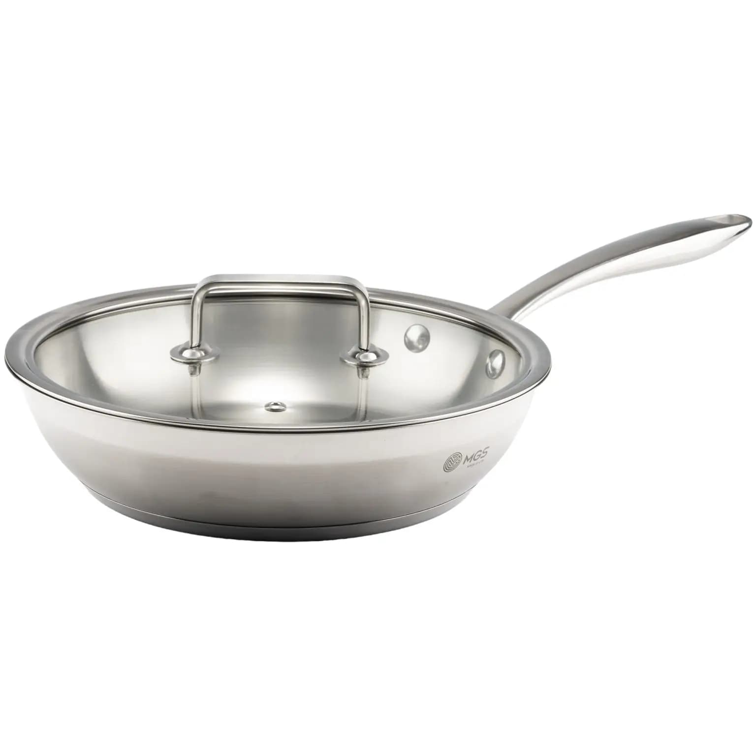 تابه تک دسته استیل سایز 24 کد PS6134 — تصویر ۲