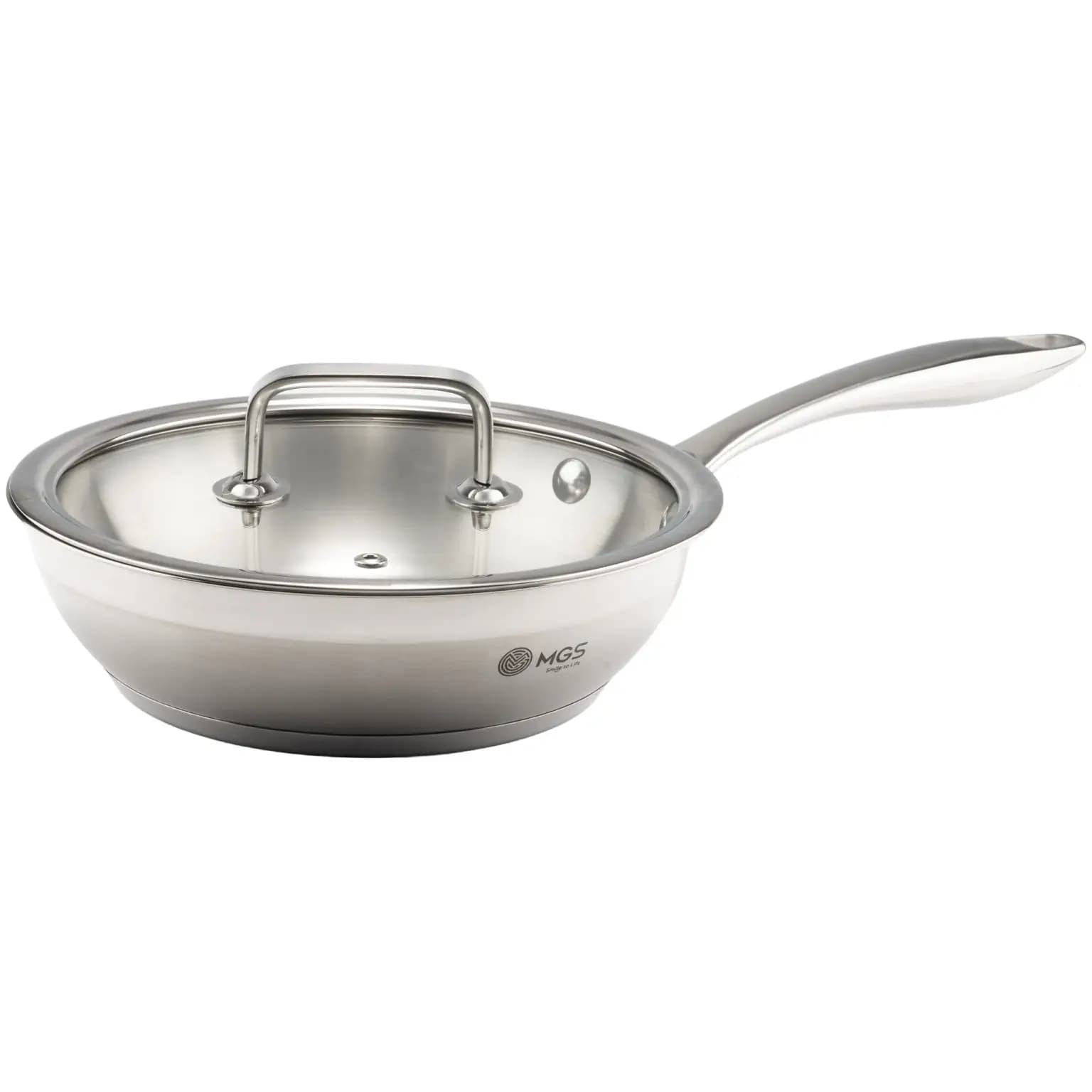 تابه تک دسته استیل سایز 20 کد PS6133 — تصویر ۳