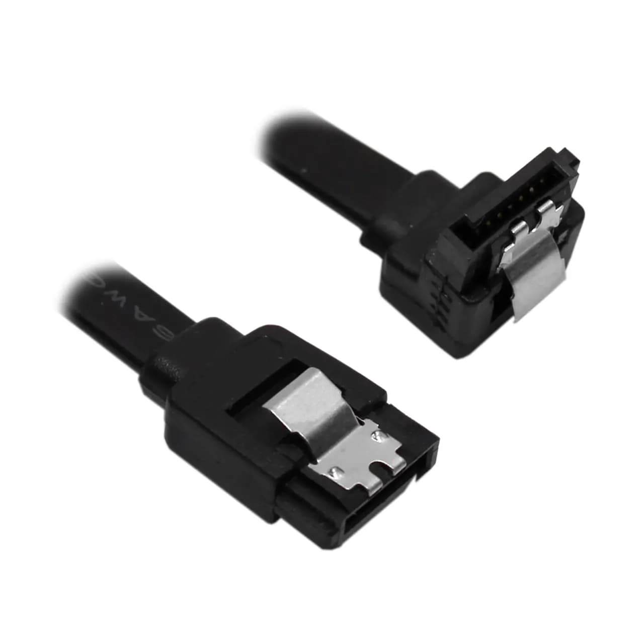 کابل ساتا قفلدار با یک سر 90 درجه مدل SATA III کپی — تصویر ۵
