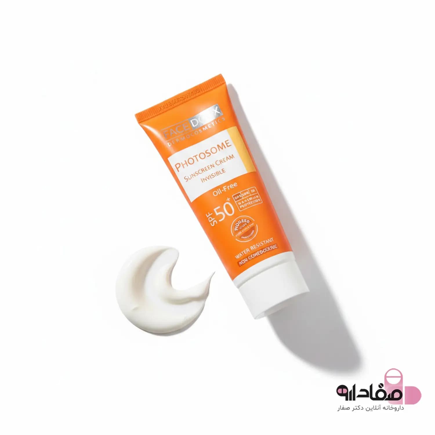 کرم ضد آفتاب بی‌رنگ فیس دوکس مدل Photosome با SPF50 حجم 40 میلی‌لیتر | Face Doux Photosome Invisible Sunscreen SPF50 — تصویر ۵