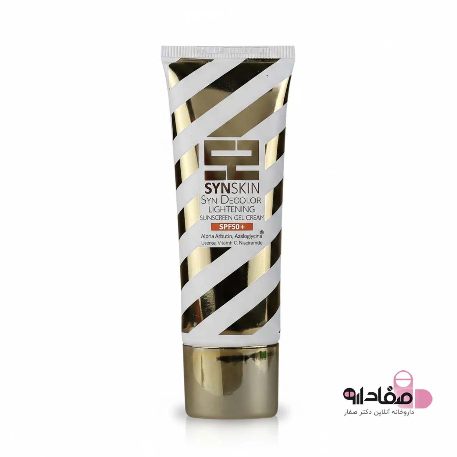 ژل کرم ضد آفتاب بی رنگ ساین اسکین مدل Syn Decolor با SPF50 مناسب انواع پوست حجم 40 میلی لیتر | yn Skin Syn Decolor Lightening Sunscreen Gel Cream — تصویر ۲