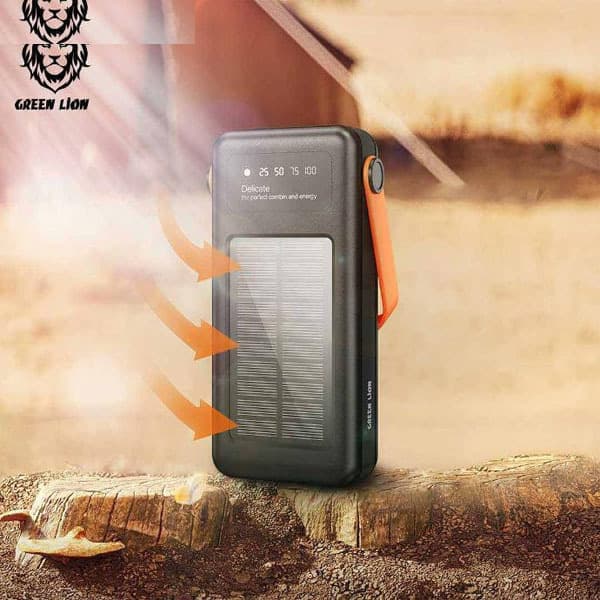 پاوربانک گرین لاین مدل Solar Portable ظرفیت 30000 میلی آمپر ساعت — تصویر ۸