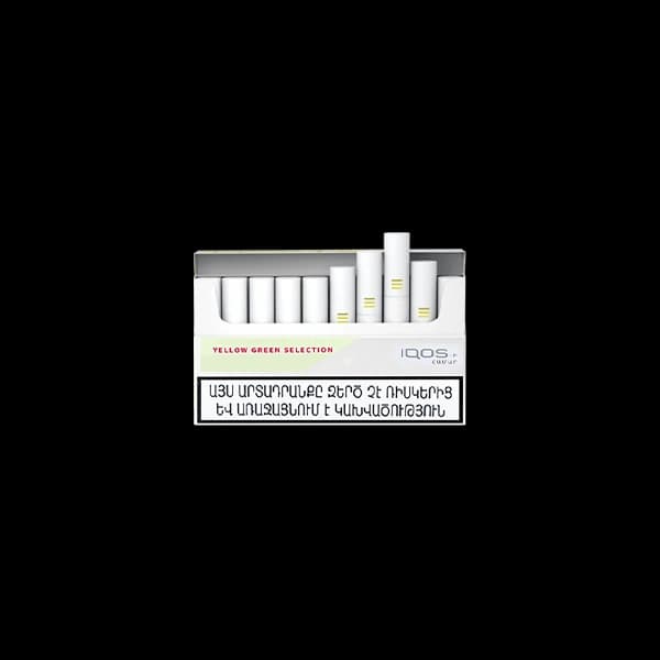 فیلتر هیتس زرد سبز ارمنی Heets yellow green selection armani — تصویر ۶