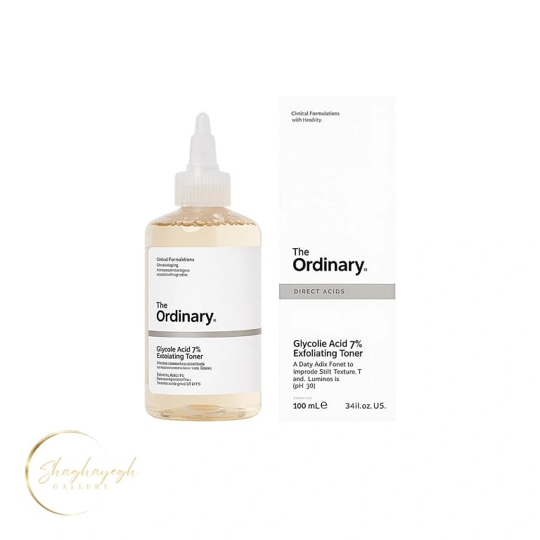 تونر لایه‌بردار گلیکولیک اسید 7% اوردینری 100 میل The Ordinary Glycolic Acid 7% Exfoliating Toner