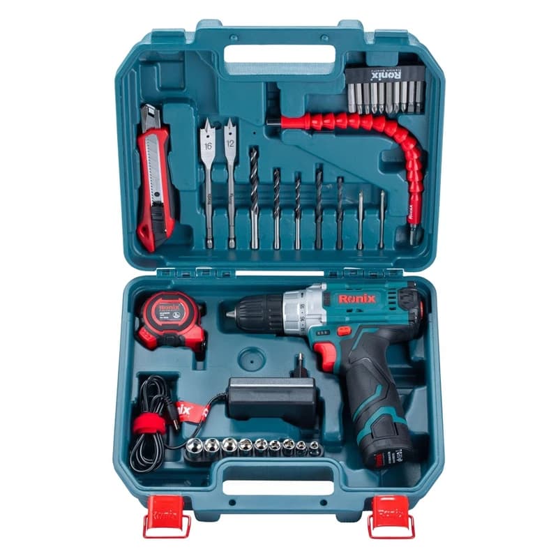 مجموعه 35 عددی دریل چکشی رونیکس مدل RS-8611 — تصویر ۹