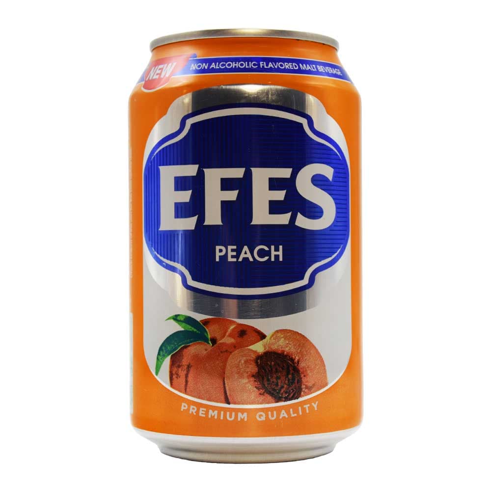 ماءالشعیر مالت افس EFES با طعم هلو حجم 330 میلی لیتر — تصویر ۲