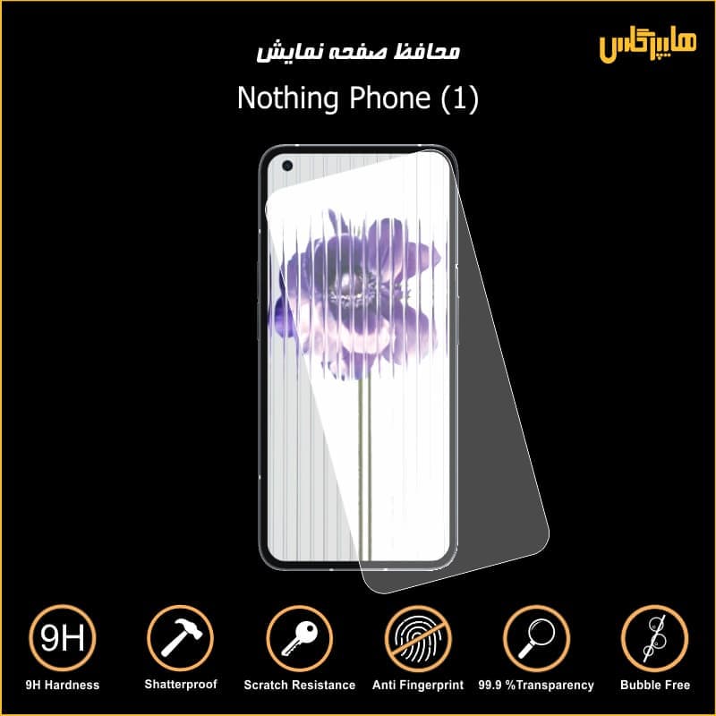 محافظ صفحه نمایش گوشی ناتینگ فون 1 — تصویر ۲