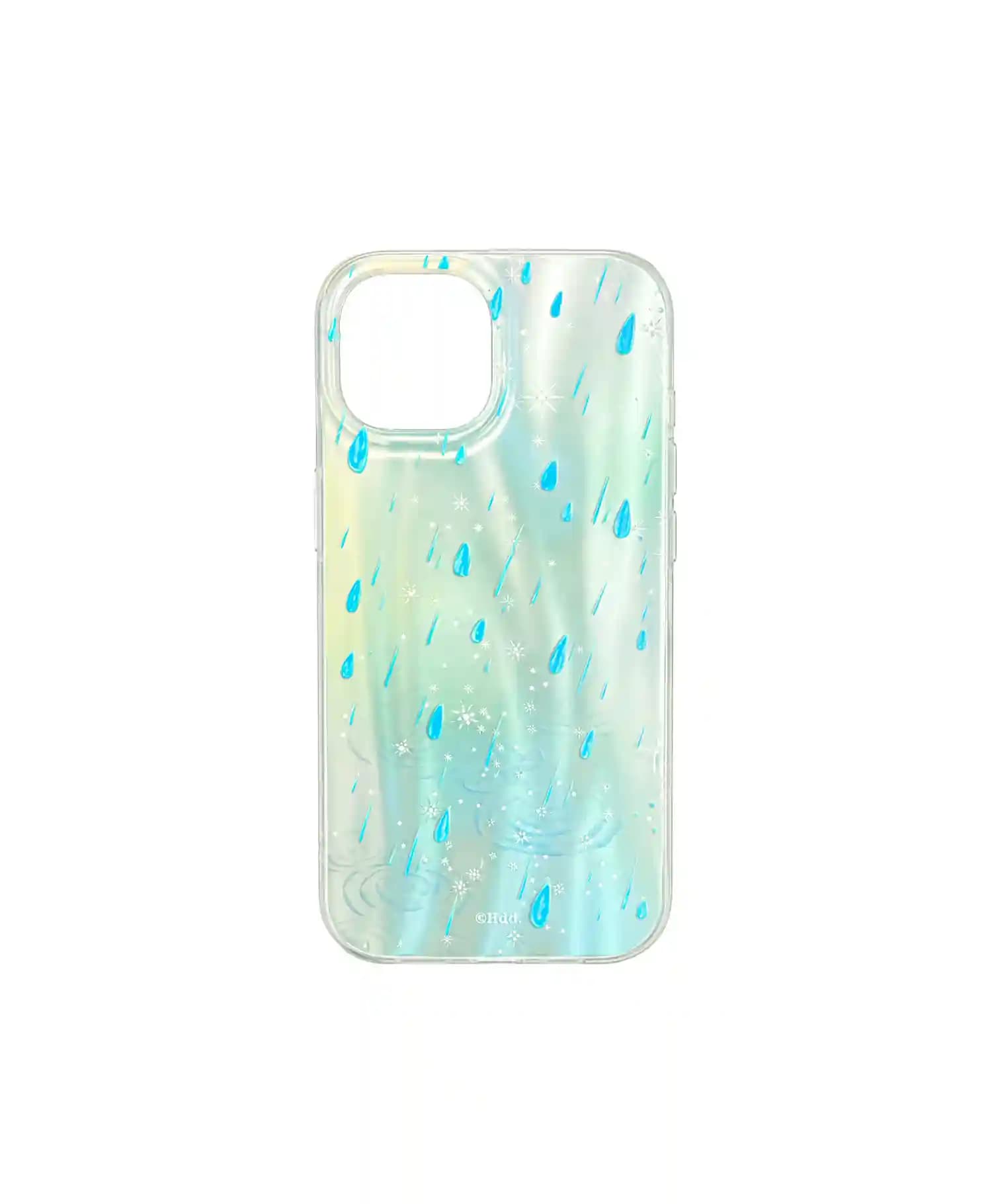 قاب دور شفاف IMD طرح باران گوشی موبایل Iphone 15