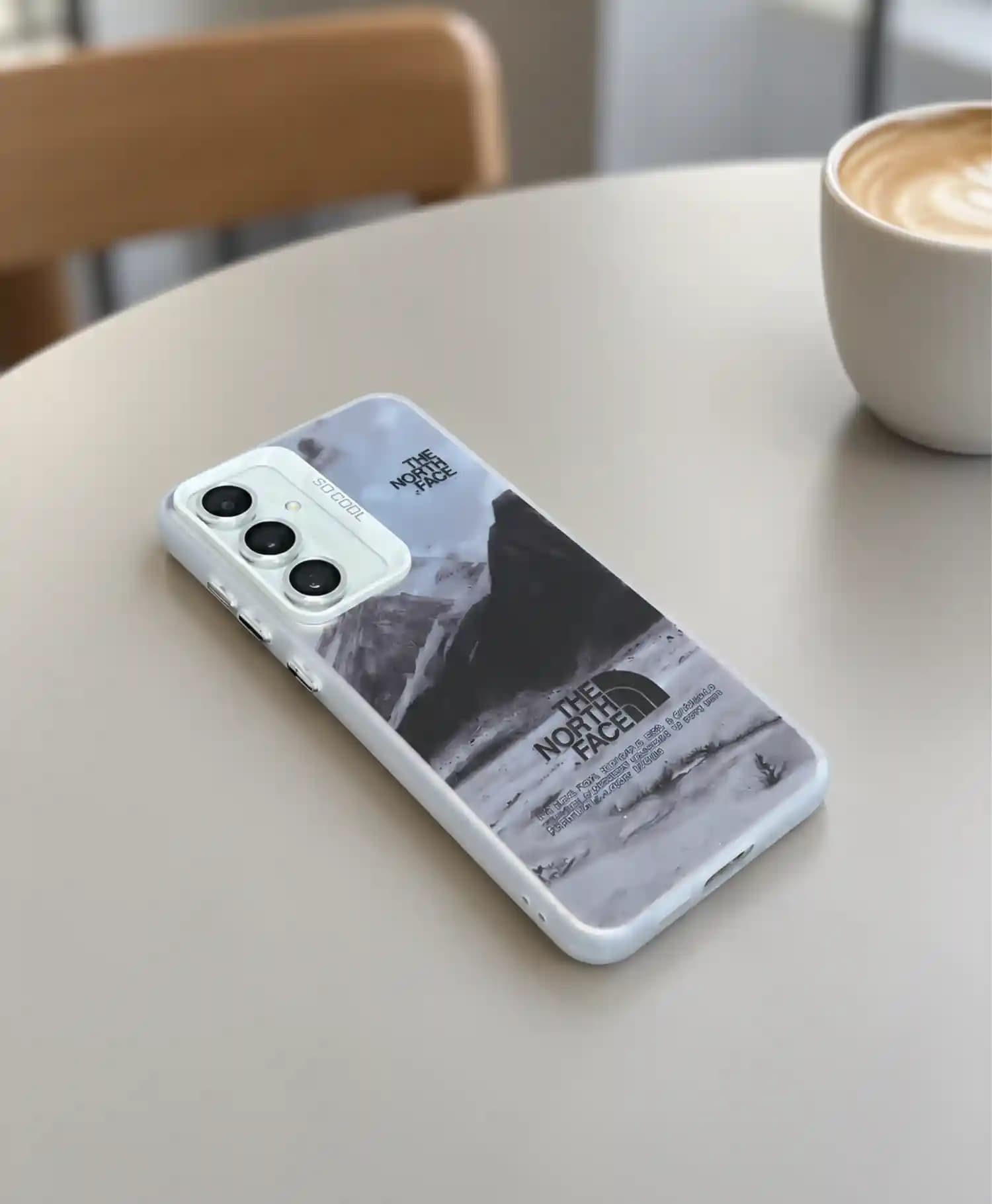 قاب فانتزی So Cool طرح نورث فیس گوشی موبایل Samsung S24 FE — تصویر ۱۱