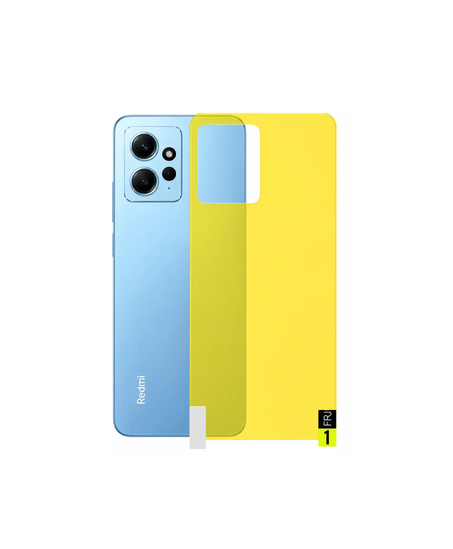 برچسب پشت شفاف گوشی موبایل Redmi Note 12 — تصویر ۵