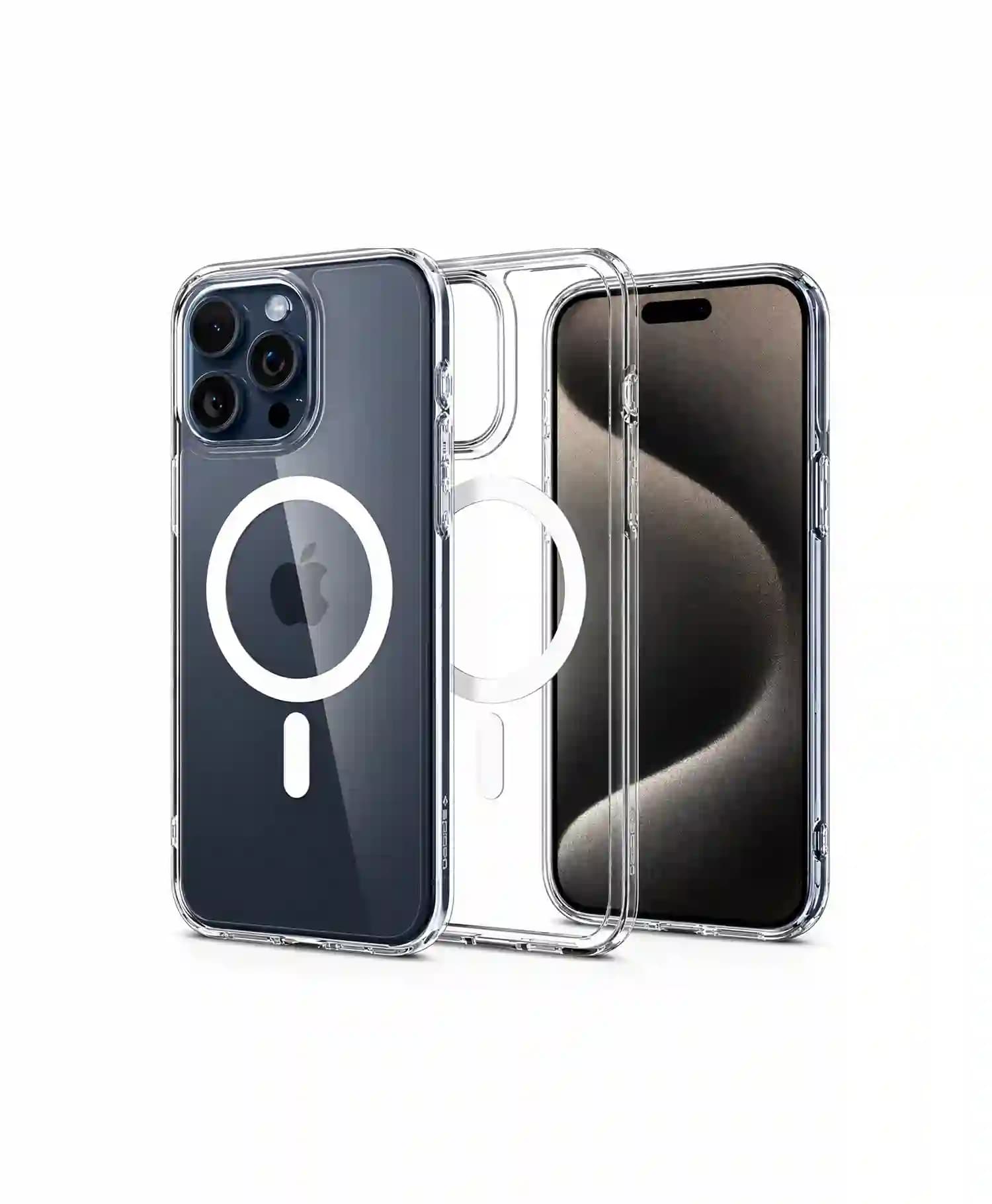 قاب اسپیگن مگ سیف دار گوشی موبایل Iphone 15 Pro Max — تصویر ۸