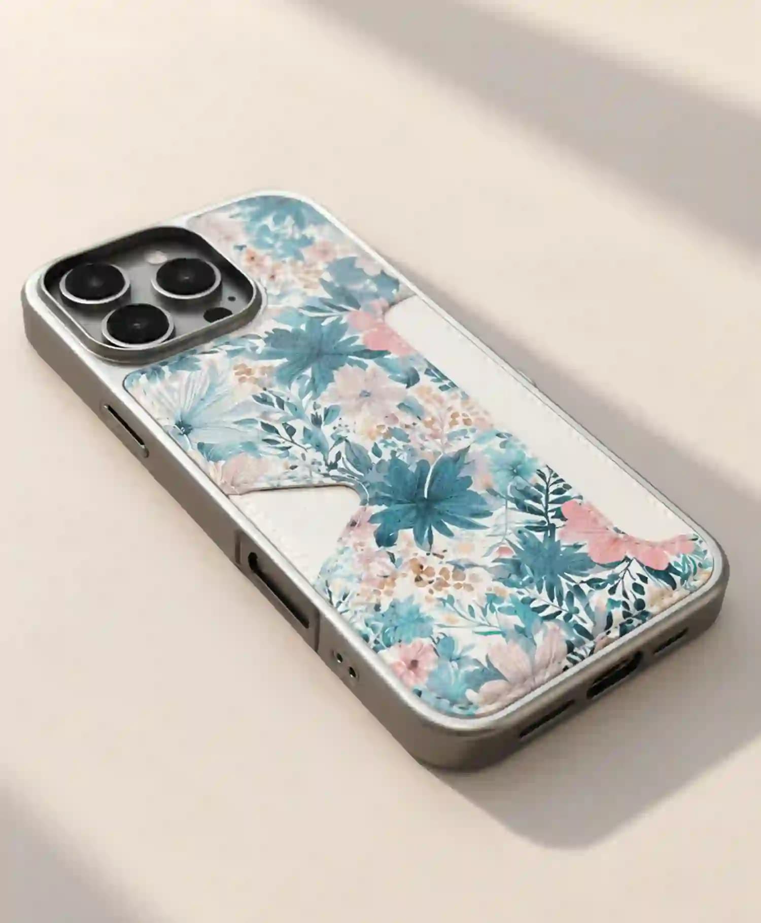 قاب چرمی جاکارتی دار گوشی موبایل Iphone 16 Pro Max — تصویر ۸