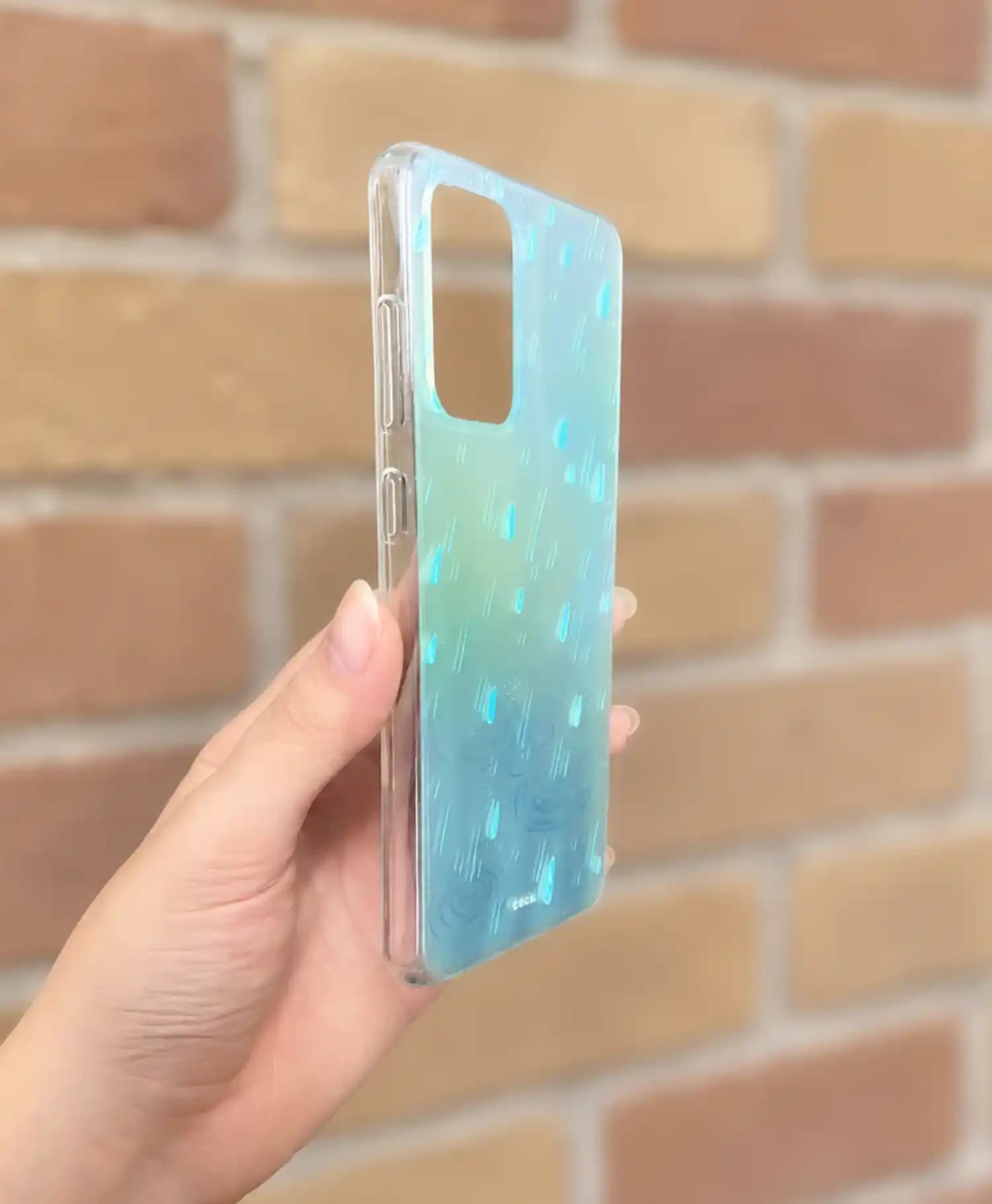 قاب دور شفاف IMD طرح باران گوشی موبایل Samsung A52 / A52S — تصویر ۱۰
