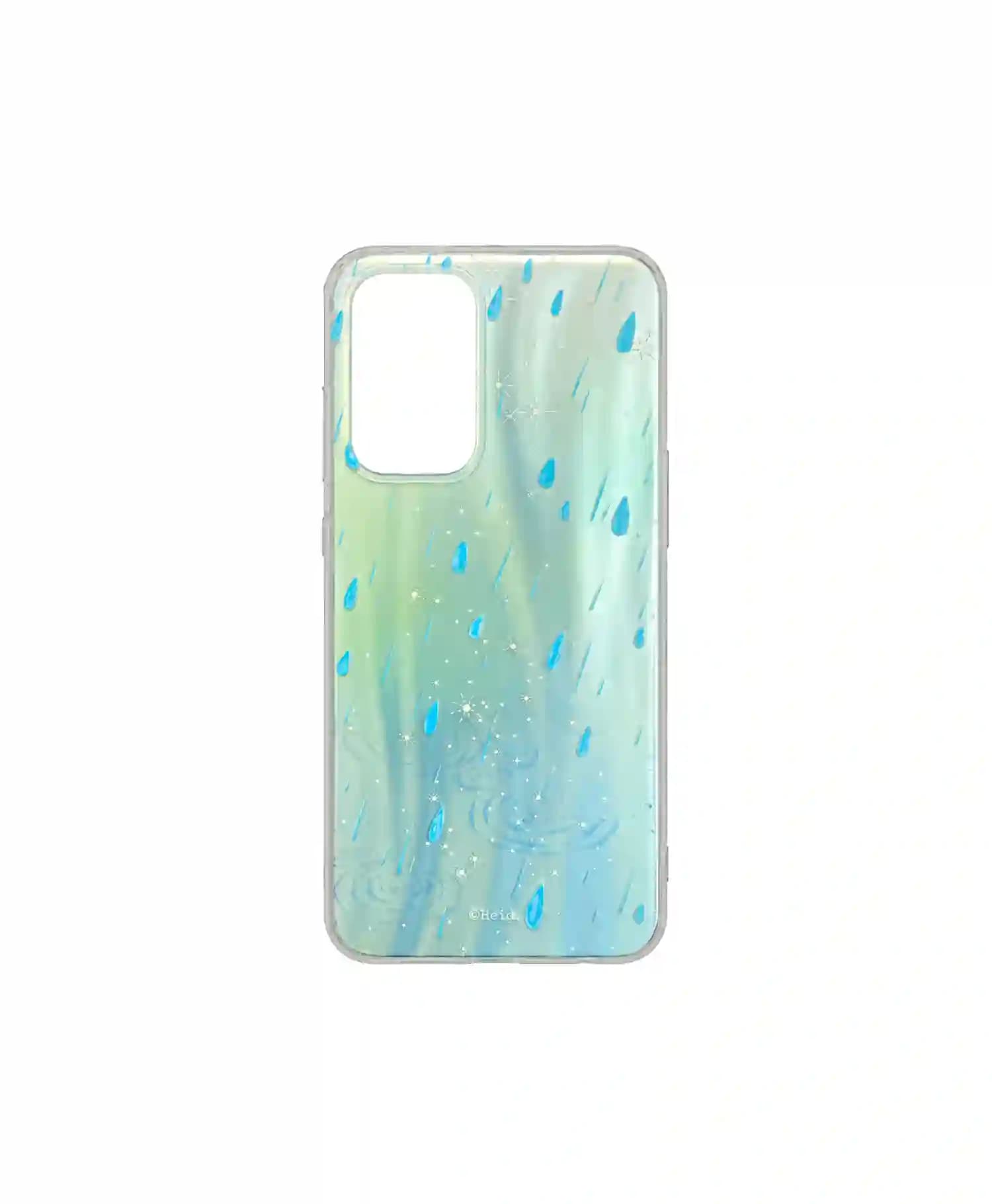 قاب دور شفاف IMD طرح باران گوشی موبایل Samsung A52 / A52S