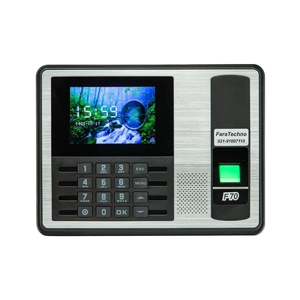 دستگاه حضور و غیاب فراتکنو مدل F70 — تصویر ۹