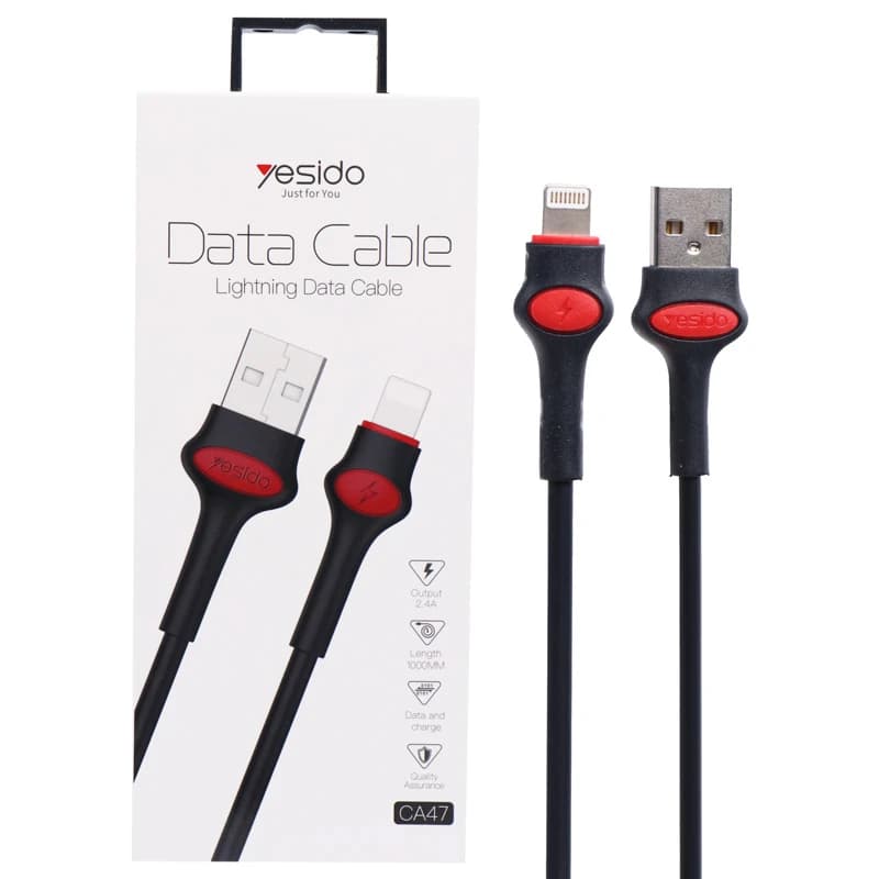 کابل تبدیل USB به لایتنینگ یسیدو مدل CA-47 طول 1 متر — تصویر ۳